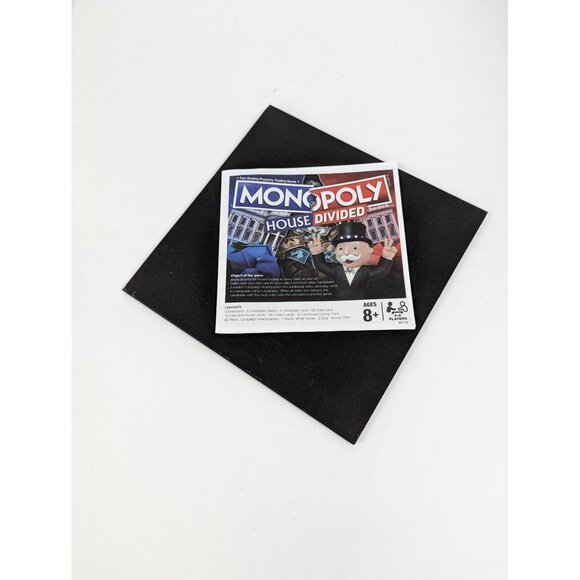 Monopoly House Divided Edition 2019 Game Replacement Board Instructions - Picture 1 of 6